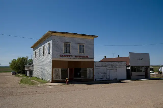 Harper's Hardware on the main street